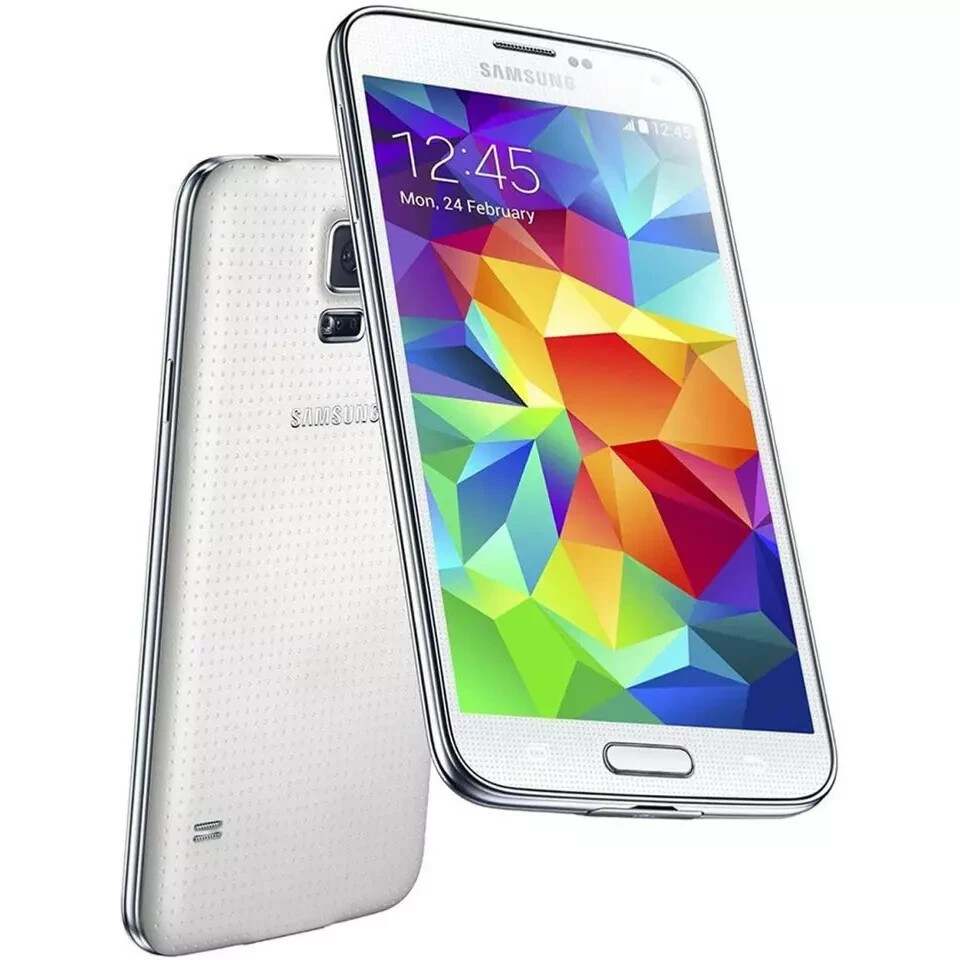 Samsung Galaxy S5 SM-G900A 16GB AT&T Factory GSM Unlocked -White Good