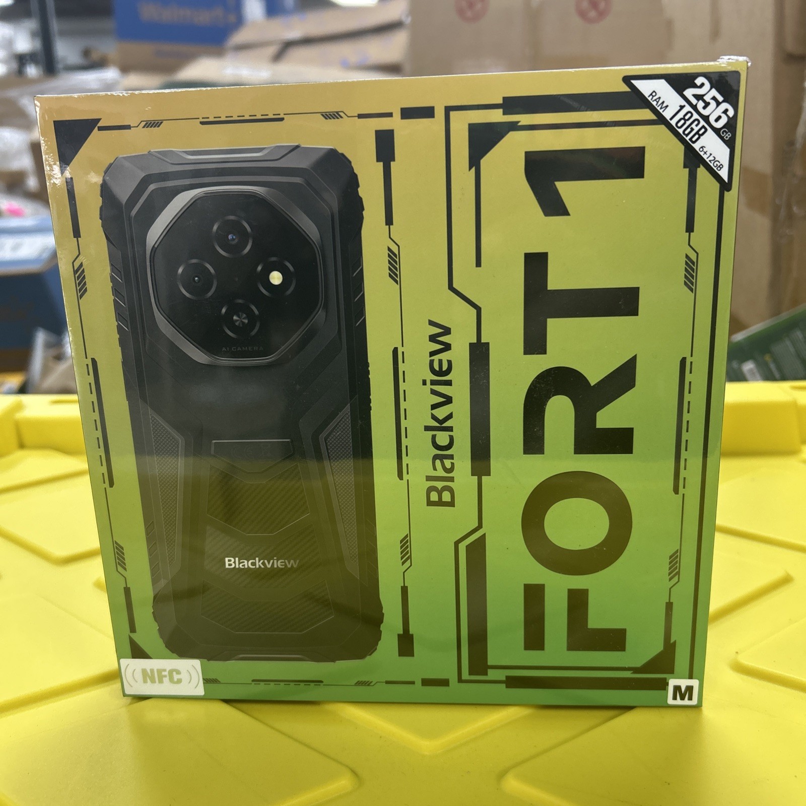 Blackview FORT 1 AI Rugged Smartphone 18GB+256GB 6.56″ Android 15 Dual SIM NFC
