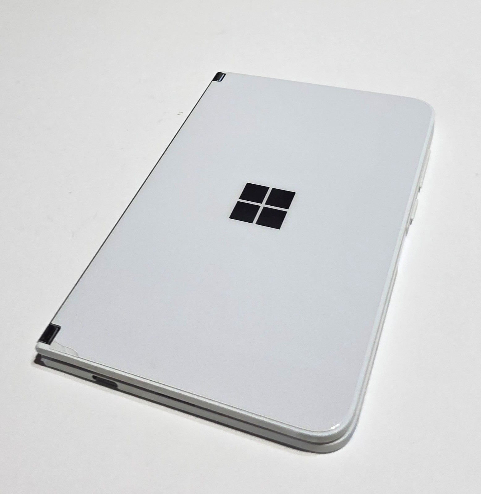 Original Glacier White Microsoft Surface Duo 256GB Unlocked Android Phone Only