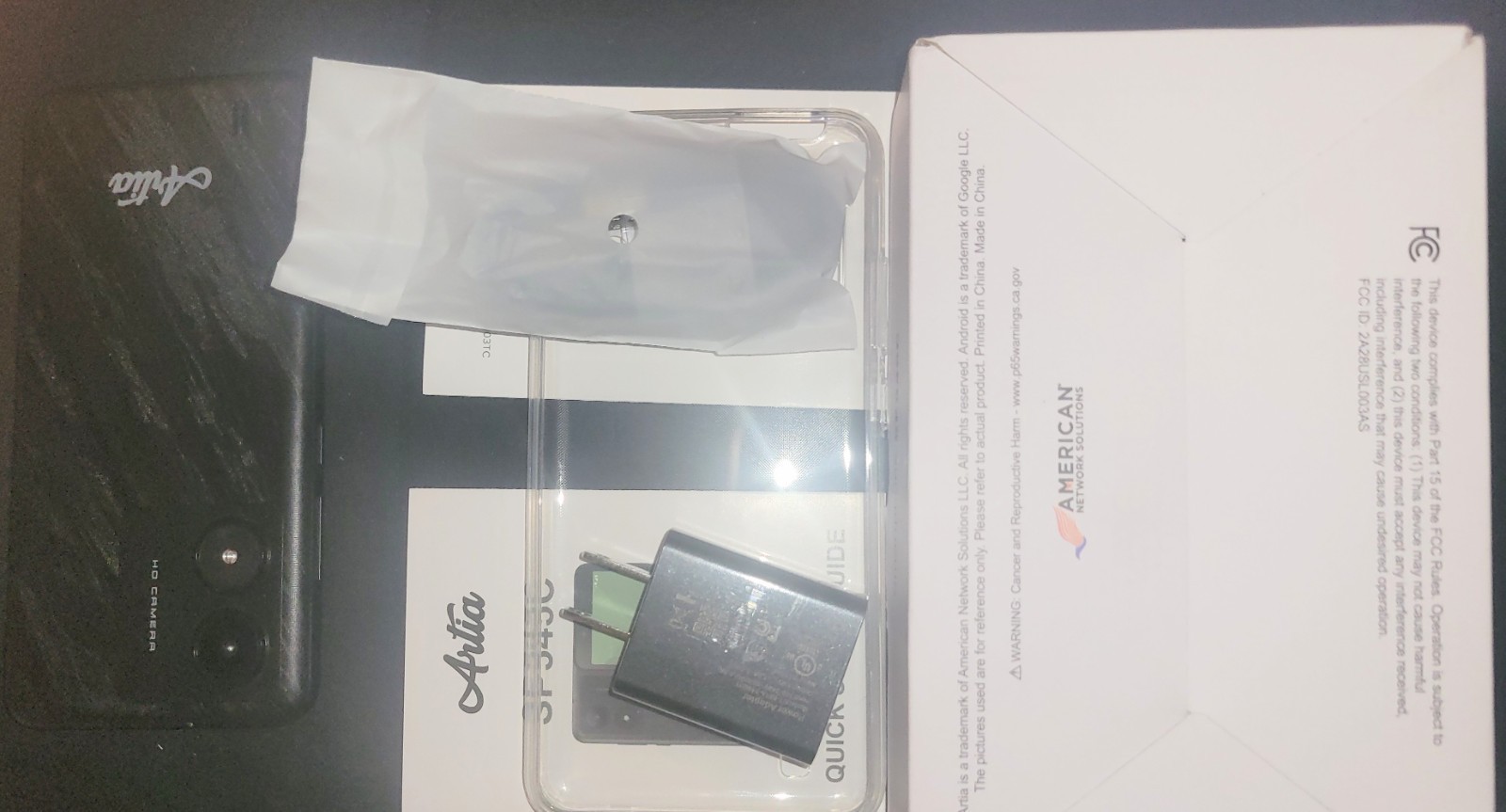 1/3 OFF NEW UNLOCKED 4G LTE SMARTPHONE & CHRGR. REG $59. ONLY $39.