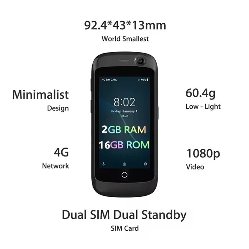 Unihertz Jelly Pro New Choice for a Super Mini Phone Android 4G Smartphone