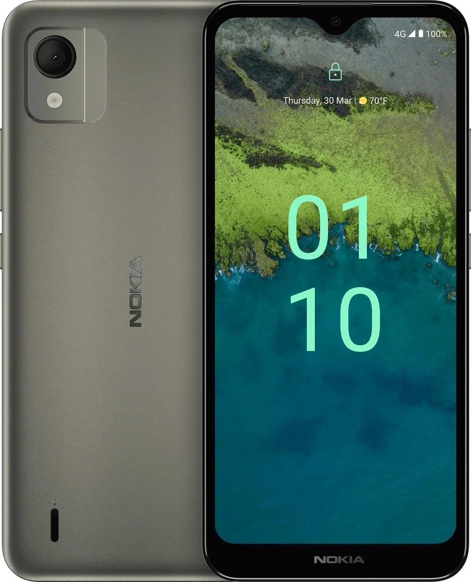 Nokia C110 N156DL 32GB 3GB Grey Good Condition – Simple Mobile Locked
