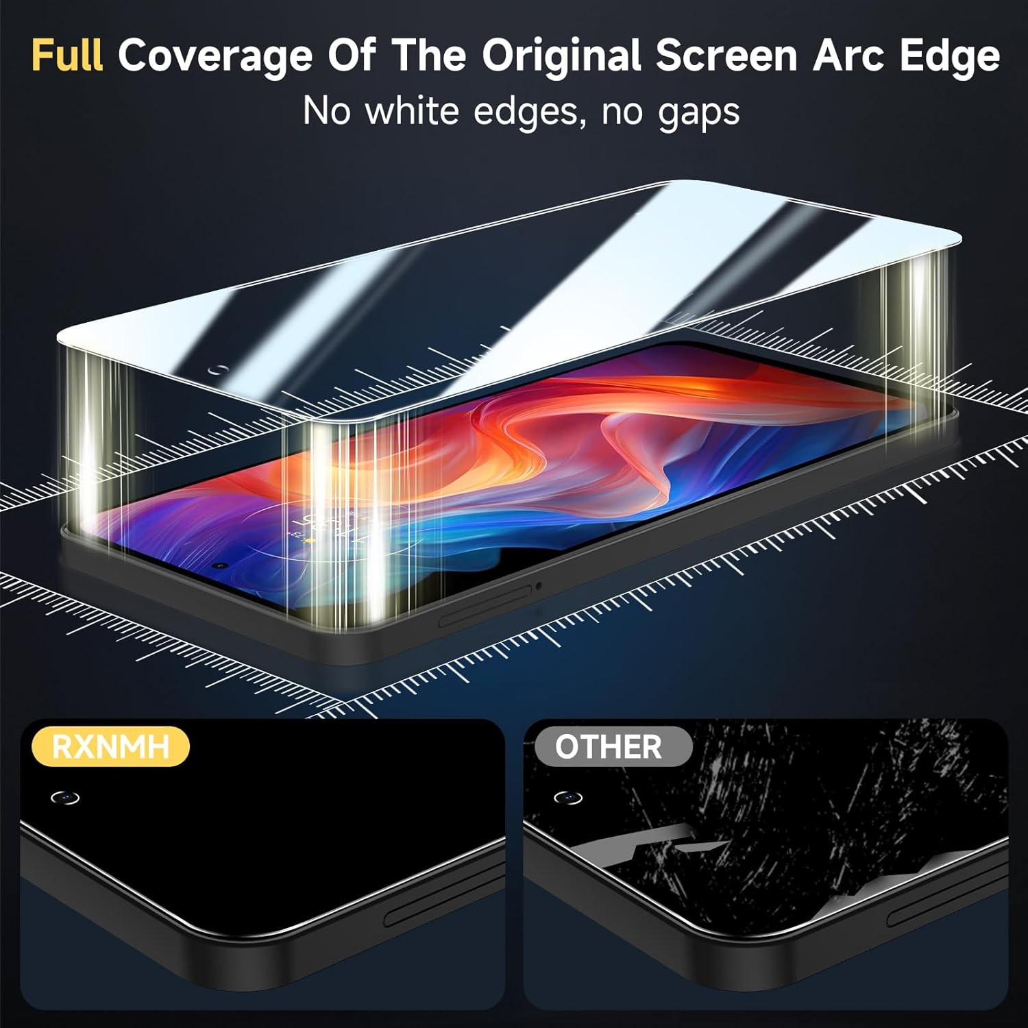 3 Pack For Motorola Moto G Stylus 5G 2024 Bubble Free & Glass Screen Protectors