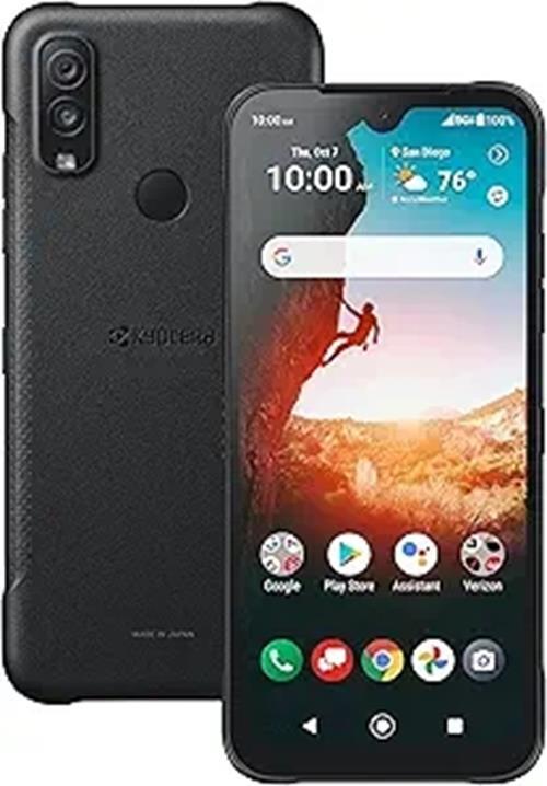 Used Fair 4/10 DuraSport 5G UW C6930 – 64 GB – Black (Verizon) Rugged phone