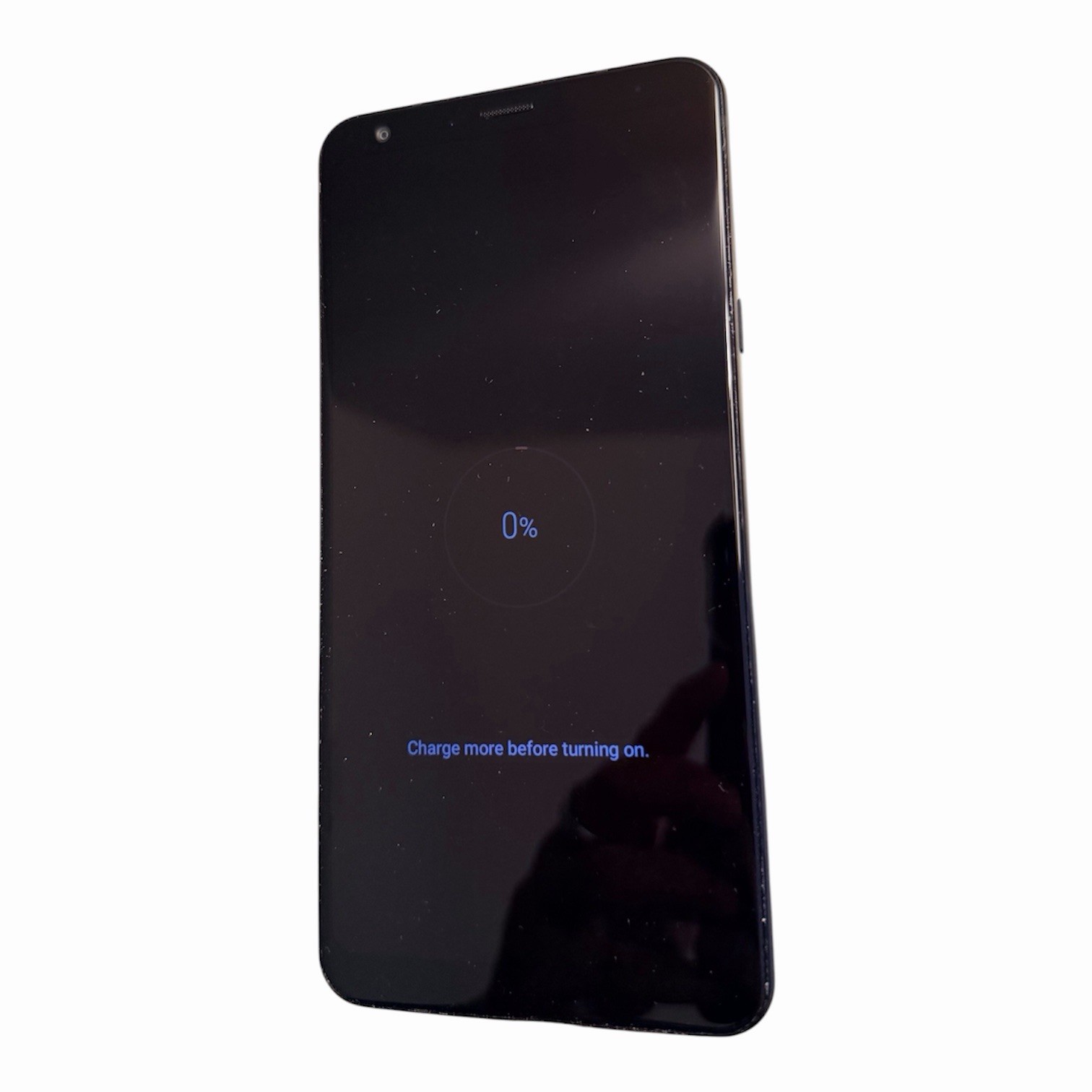 LG Stylo 4 LM-Q710ULS Black Smartphone Tested Powers On