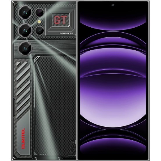 Oukitel WP33 Pro5G Rugged Smartphone GT Advanced Black Industrial Design 2 packs