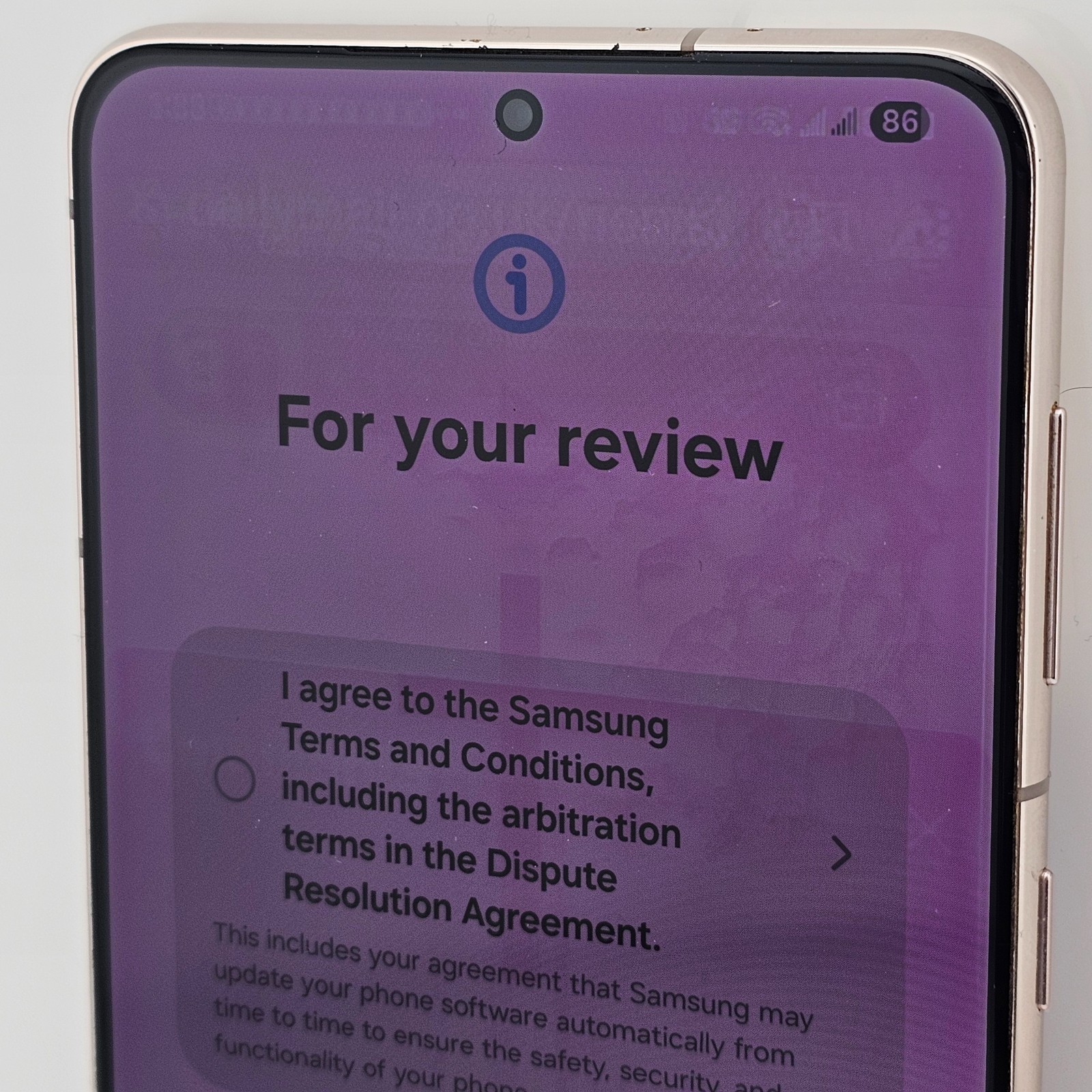 Samsung S21+ Plus (5G) SM-G996U- Unlocked 128GB Violet – HEAVY SCREEN BURN