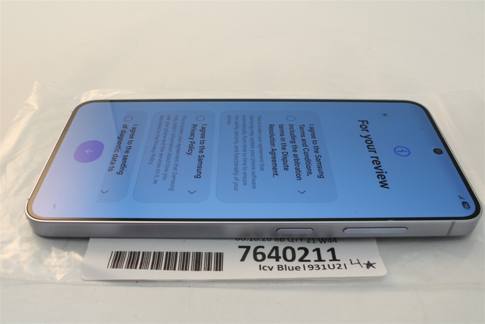 Samsung Galaxy S25 Icy Blue – Unlocked AT&T T-Mobile Verizon 7640211