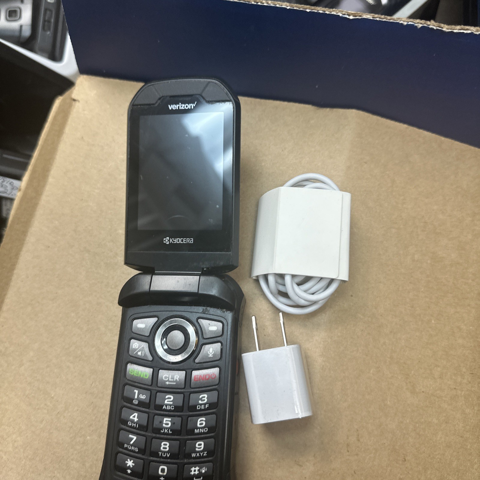 TESTED GSM UNLOCKED VERIZON KYOCERA DuraXV EXTREME PLUS E4811 RUGGED FLIP PHONE