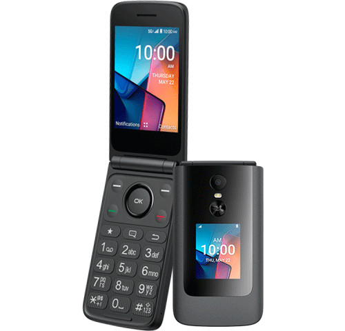 TCL Flip 4 32GB T440W 5G Flip Phone (T-Mobile) Only – Excellent