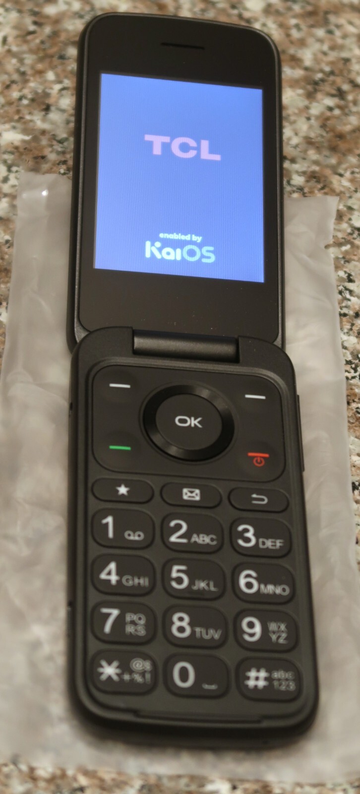 Verizon TCL Flip Pro 2.8″ Display Slate Gray TCL-4056SPP Prepaid New Open Box