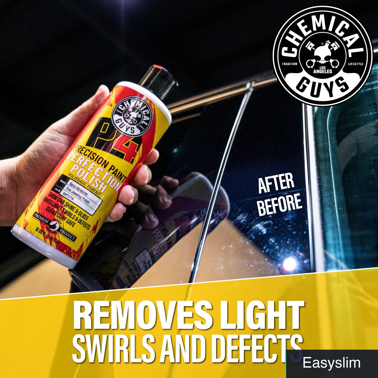 Paint Correction Kit 2×16 oz Compound and Polish Clear Coat Safe
