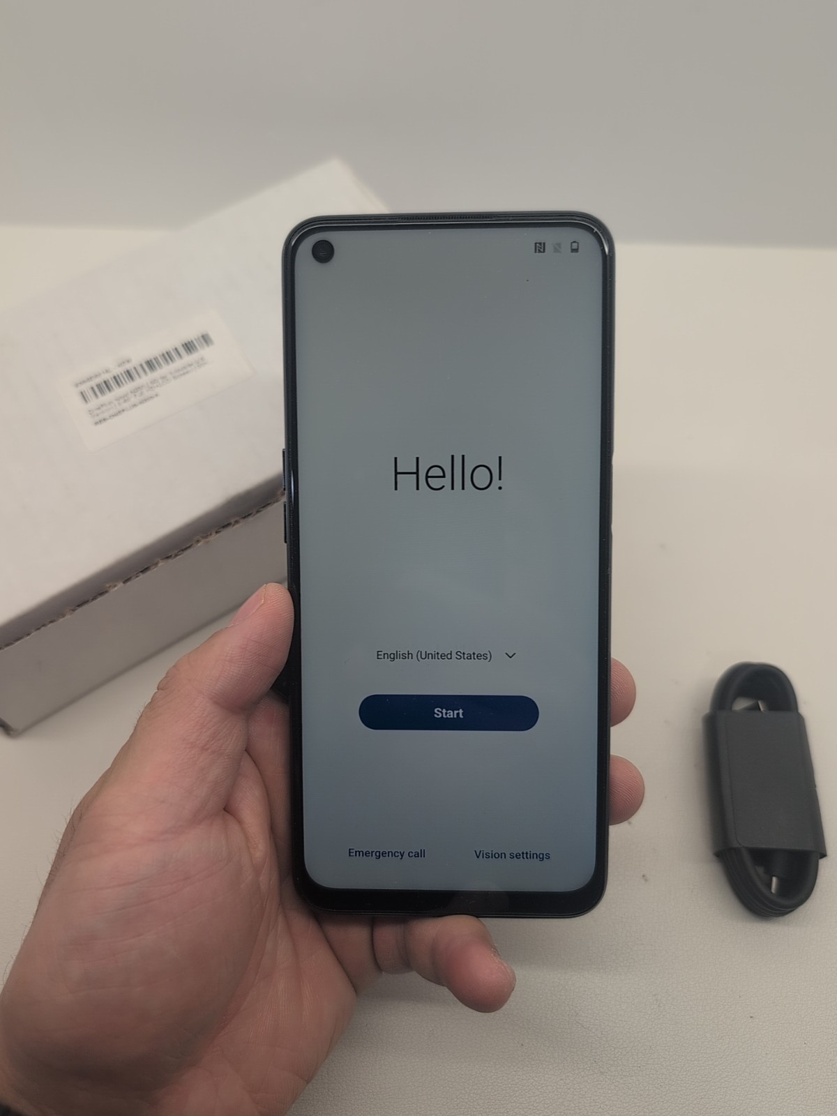 OnePlus Nord N200 5G (DE2117) 64GB Blue Quantum (Network Unknown) Check IMEI des