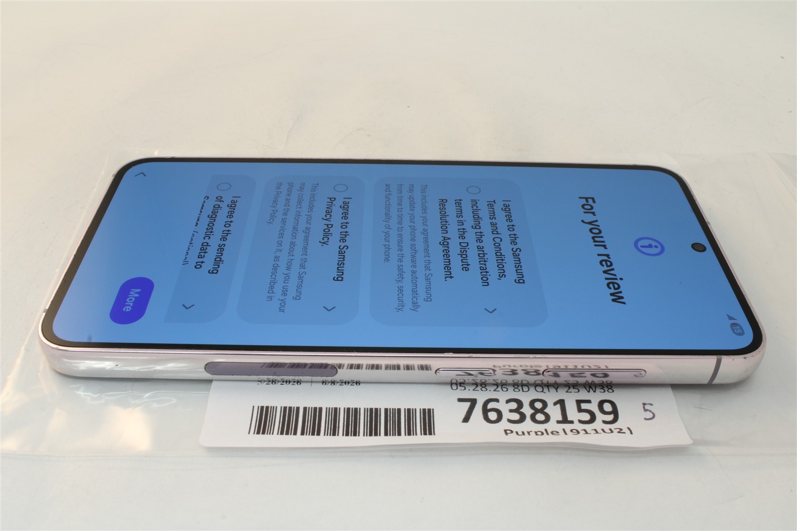 Samsung Galaxy S23 256GB Purple – Unlocked AT&T T-Mobile Verizon GSM 7638159