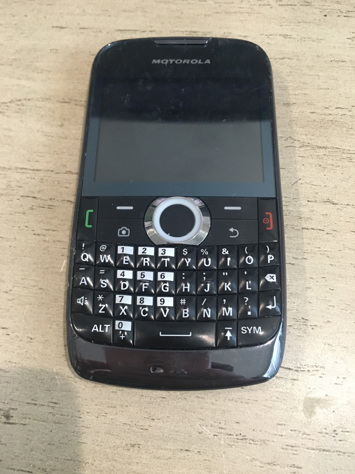 Motorola Theory – Black (Boost Mobile) Cell Phone WX430 – Untested