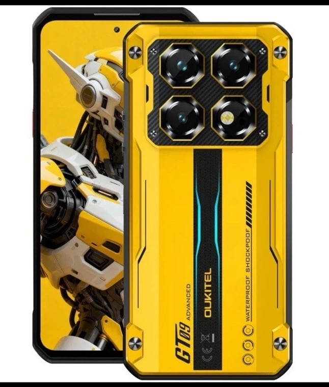 Oukitel WP60 5G Rugged Phone 24 GB + 256 GB Android 15 7.2 Display 10000 mah