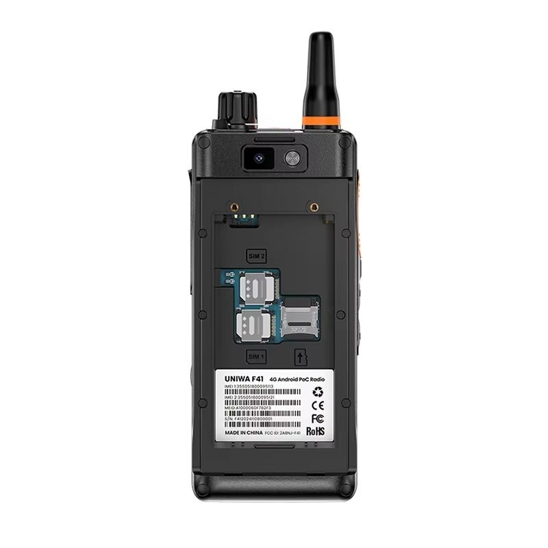 F41 7S+ Zello Walkie Talkie 4G Radio Sim Card Support Wifi Bluetooth Long Range