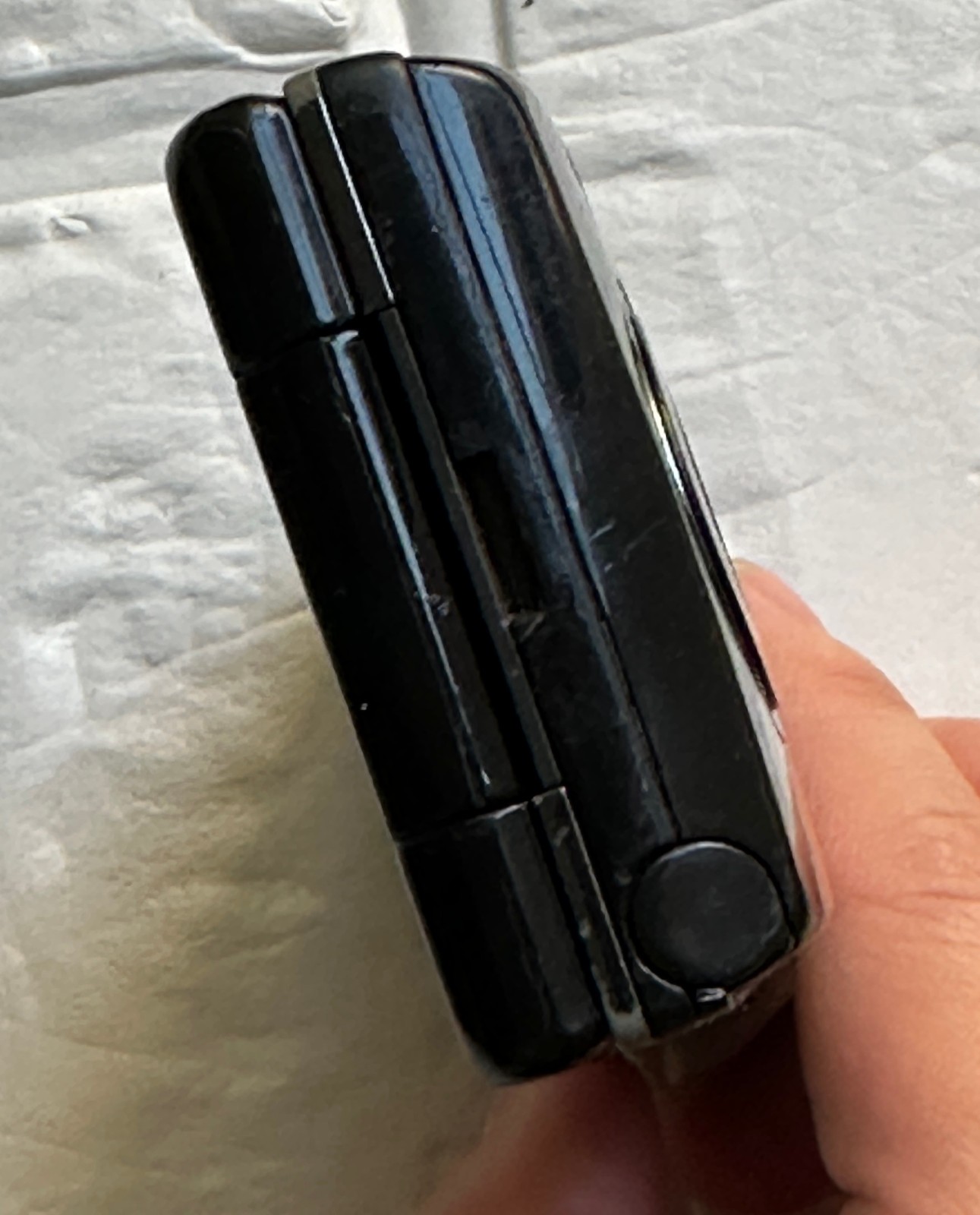 SHARP SH-01B Black Japanese Flip Phone DOCOMO FOMA Keitai Garakei Retro