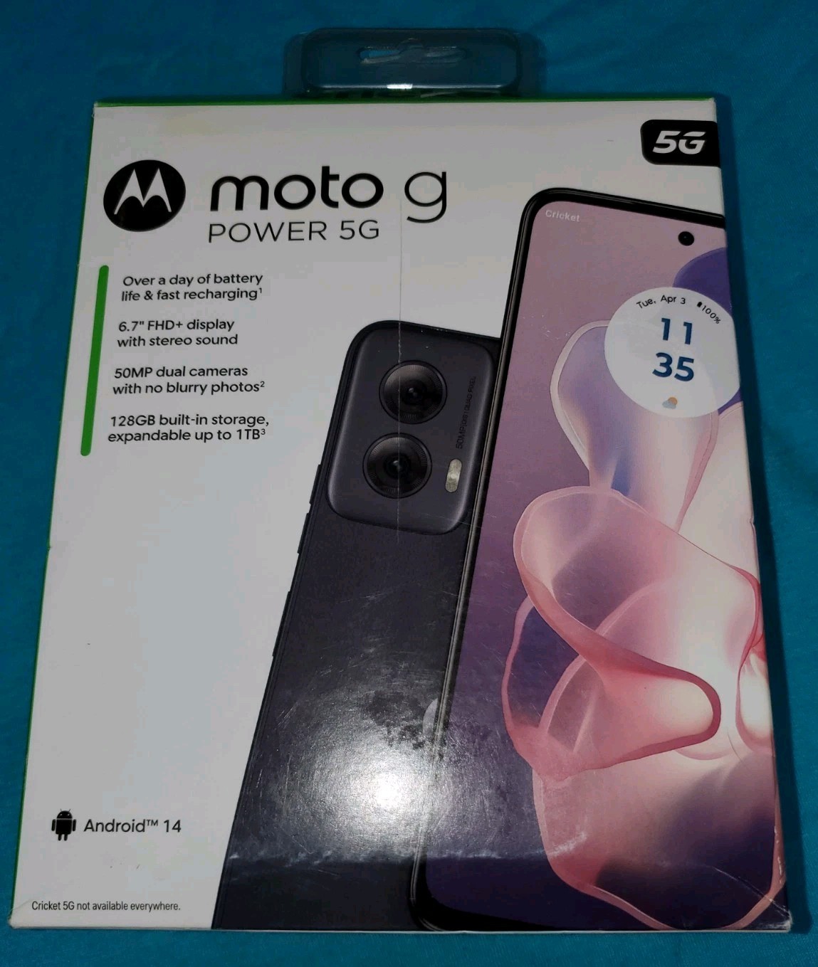 Motorola XT2415-5 Moto G Power 5G 2024 6.7” 8GB RAM 128GB Storage 2.2 GHz NEW