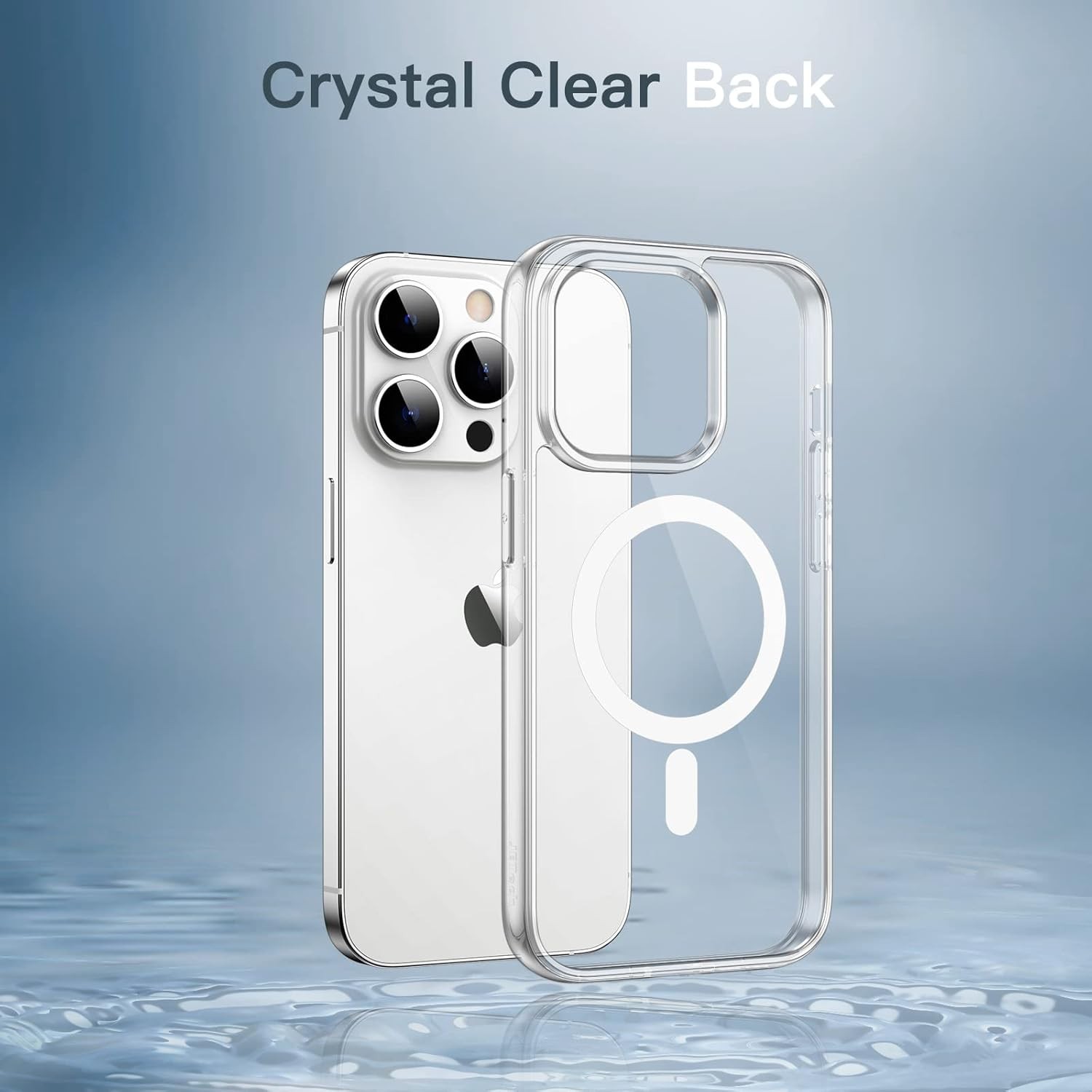 Magnetic Case for iPhone 14 Pro Max 6.7-Inch, Shockproof Phone Bumper Cover, Cle