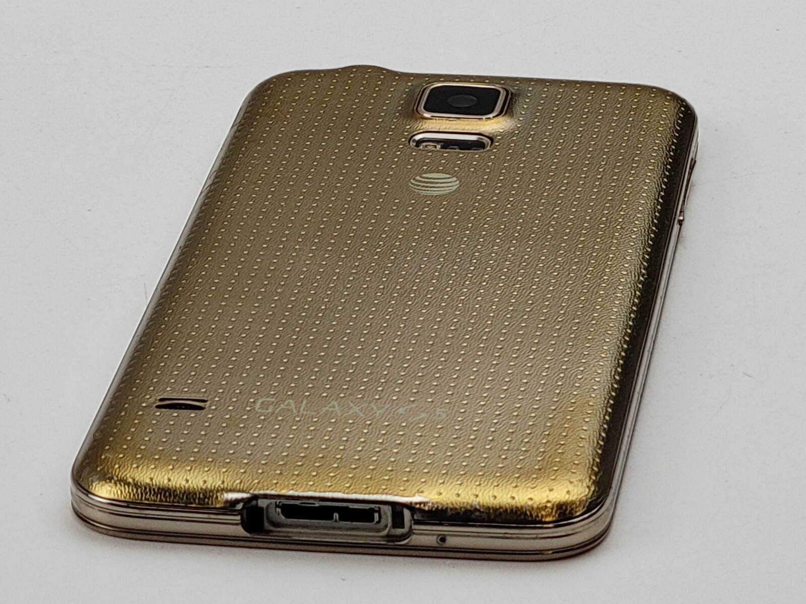 Samsung Galaxy S5 (SM-G900A) 16GB – Copper Gold (AT&T) – Clean IMEI – J8828