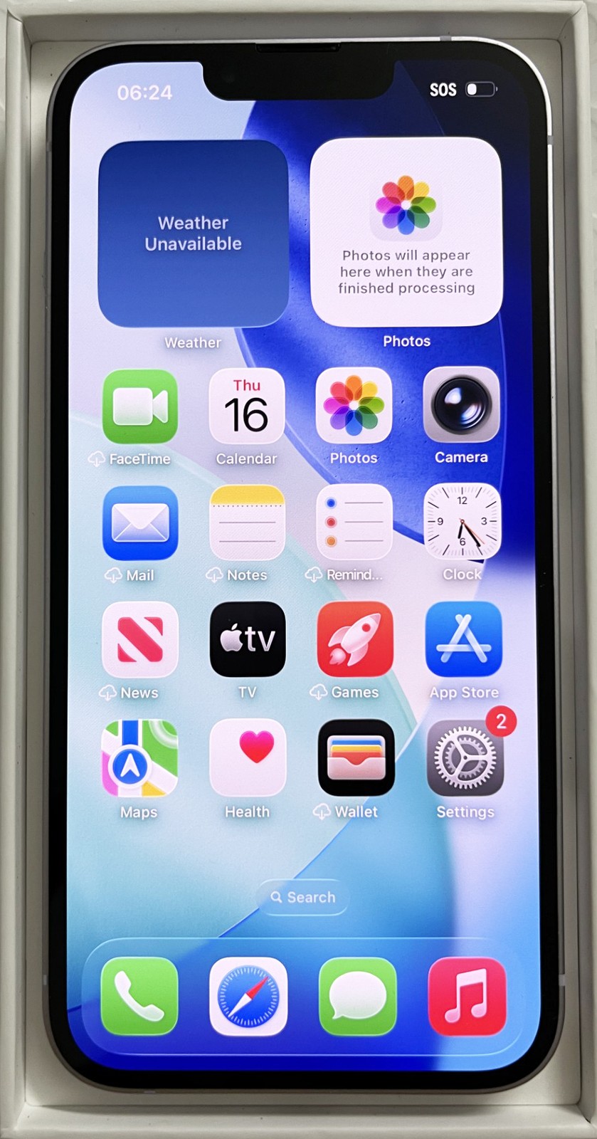 ✔️ Apple iPhone 14 – 256GB – PURPLE【 Factory Unlocked 】Factory Second