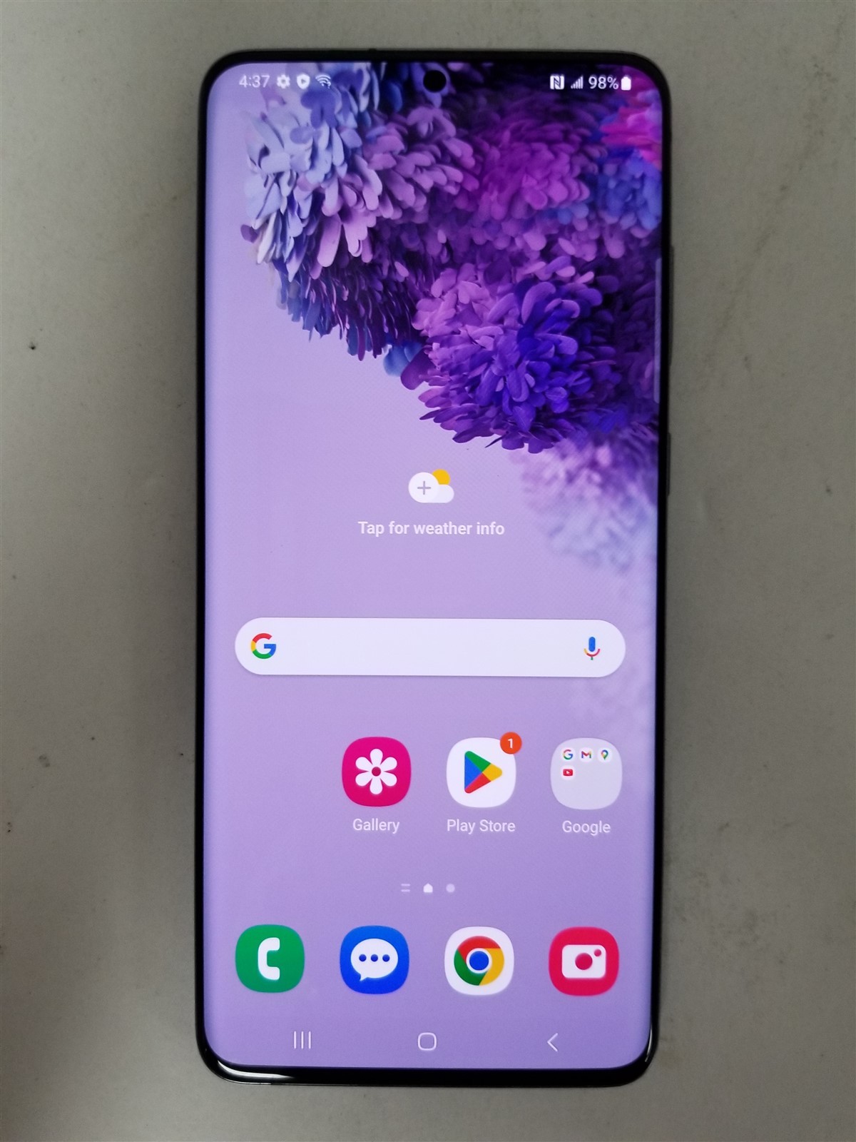 Samsung Galaxy S20+ 5G 128GB Gray SM-G986U (AT&T Only) Discounted zW2880