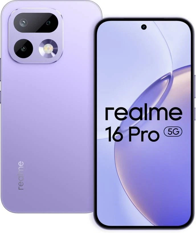 realme 16 Pro Factory Unlocked Dual SIM 12GB RAM 256GB Dimensity 7300 Smartphone