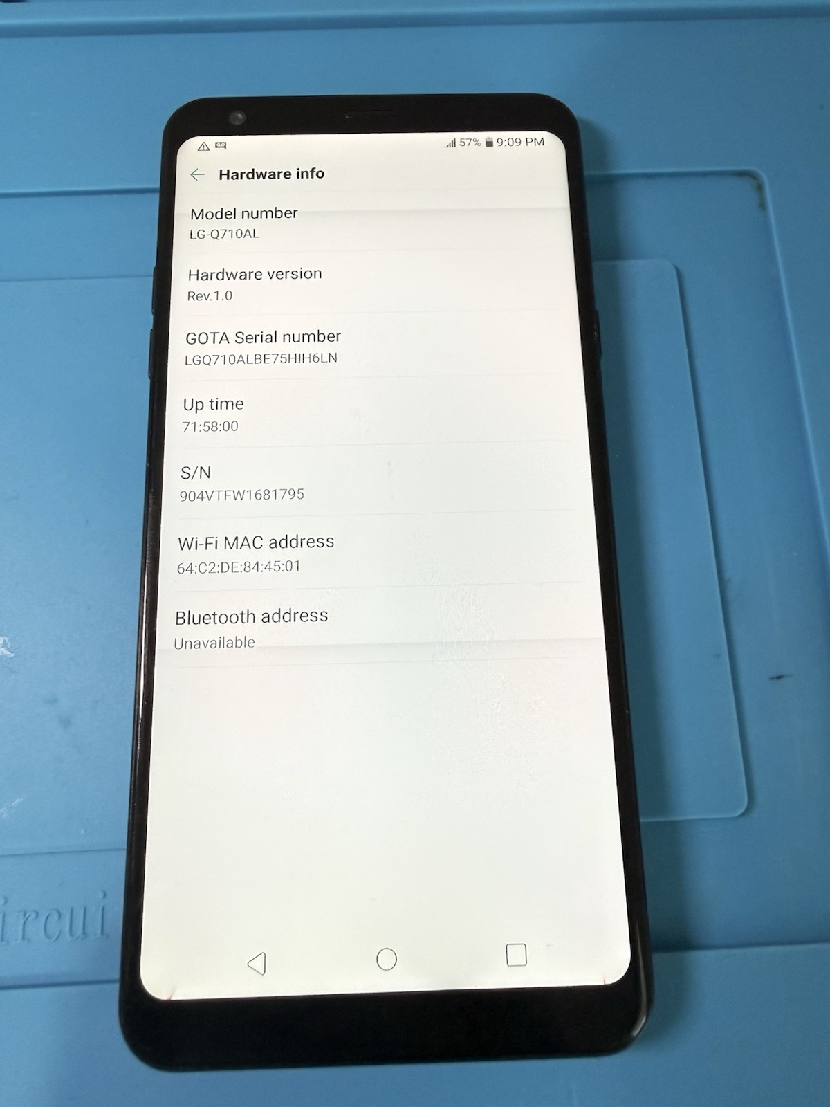 LG Stylo 4 Black Smartphone Fingerprint Sensor Android TracFone Bluetooth Wi-Fi