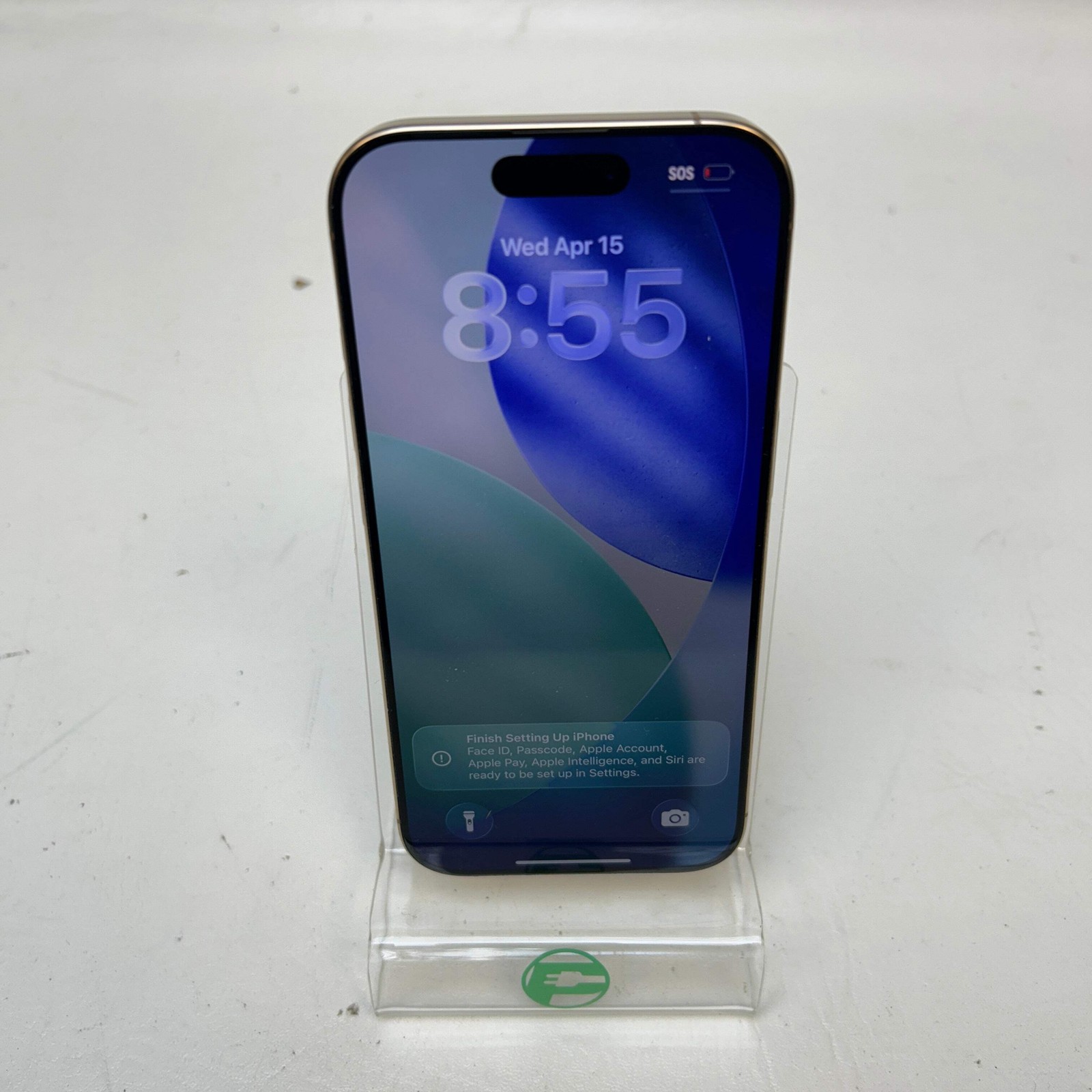 Broken Factory Unlocked Apple iPhone 16 Pro 128GB Desert Titanium MYMC3LL/A