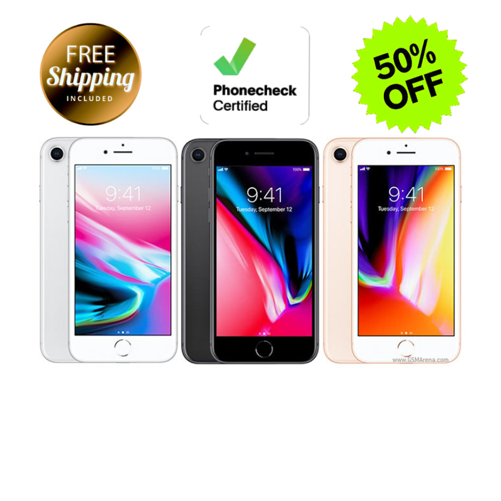 Apple iPhone 8 64GB 128GB Verizon Unlocked At&t T-Mobile LTE