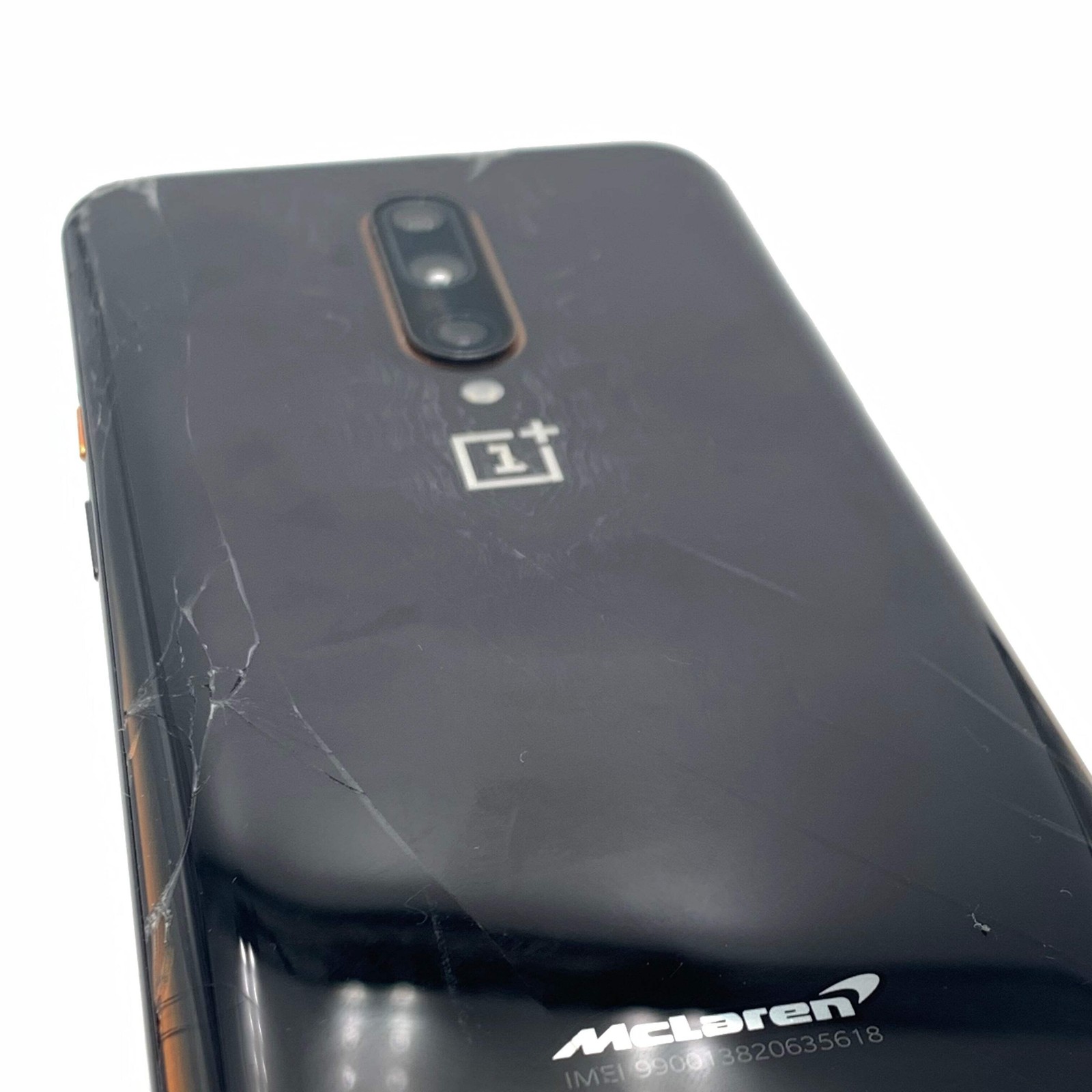 OnePlus 7T Pro 5G McLaren 256GB Black HD1925 Unlocked Cracked
