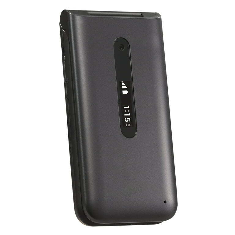 LG Classic 4G VoLTE 8GB Basic Flip Phone for TracFone +GSM Unlocked (L125DL)