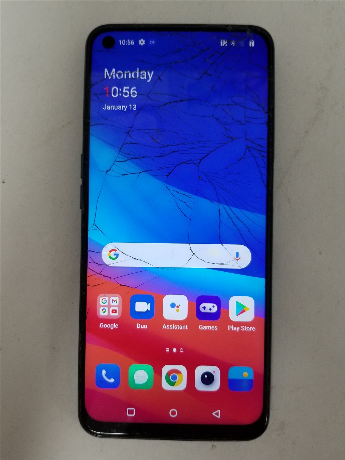 OnePlus Nord N200 5G 64GB Blue DE2118 (T-Mobile) Damaged zD2850