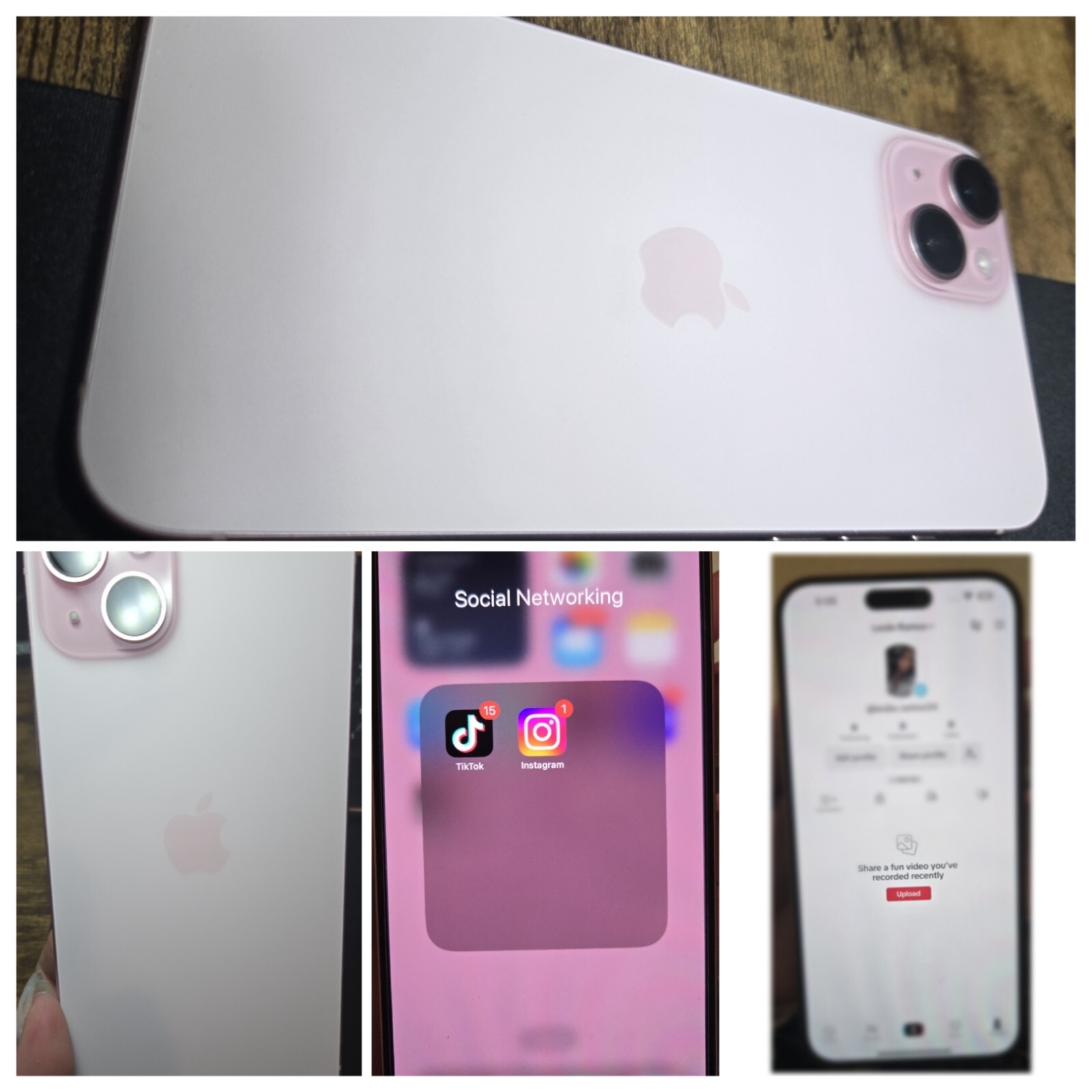 TIKTOK iPhone 15 Plus – 1 month use of the phone. SERIOUS INQUIRIES