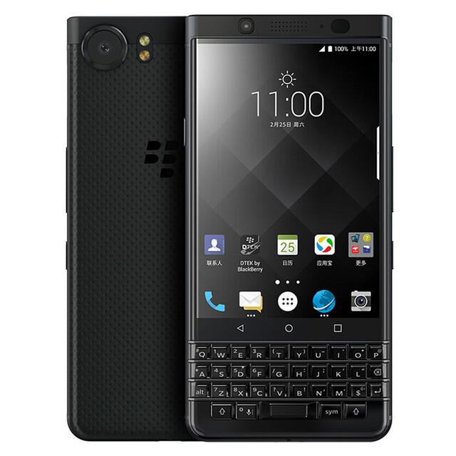 Original BlackBerry KEYONE 18MP QWERTY Keyboard Unlocked Android 4.5” cellphone
