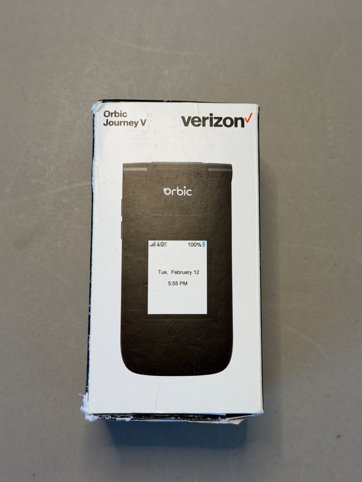 NEW Verizon Orbic Journey V RC2200L 4G VoLTE Verizon Only Postpaid Flip Phone