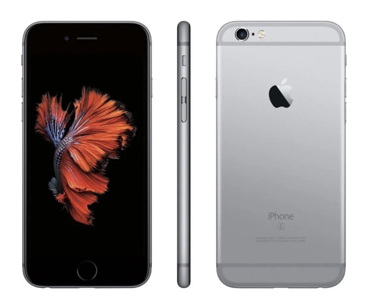 Apple iPhone 6s – 128GB – Space Gray (AT&T) A1633 (CDMA + GSM)