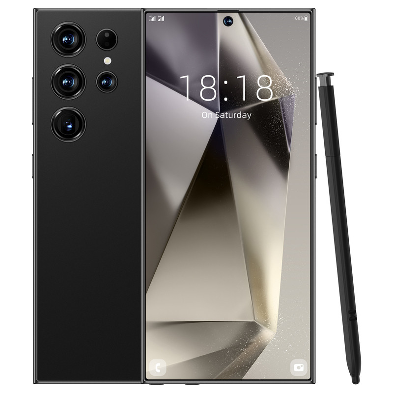 New S24 Ultra 5G Smartphone 7.3″ Factory Unlocked Android Cellphones Dual SIM