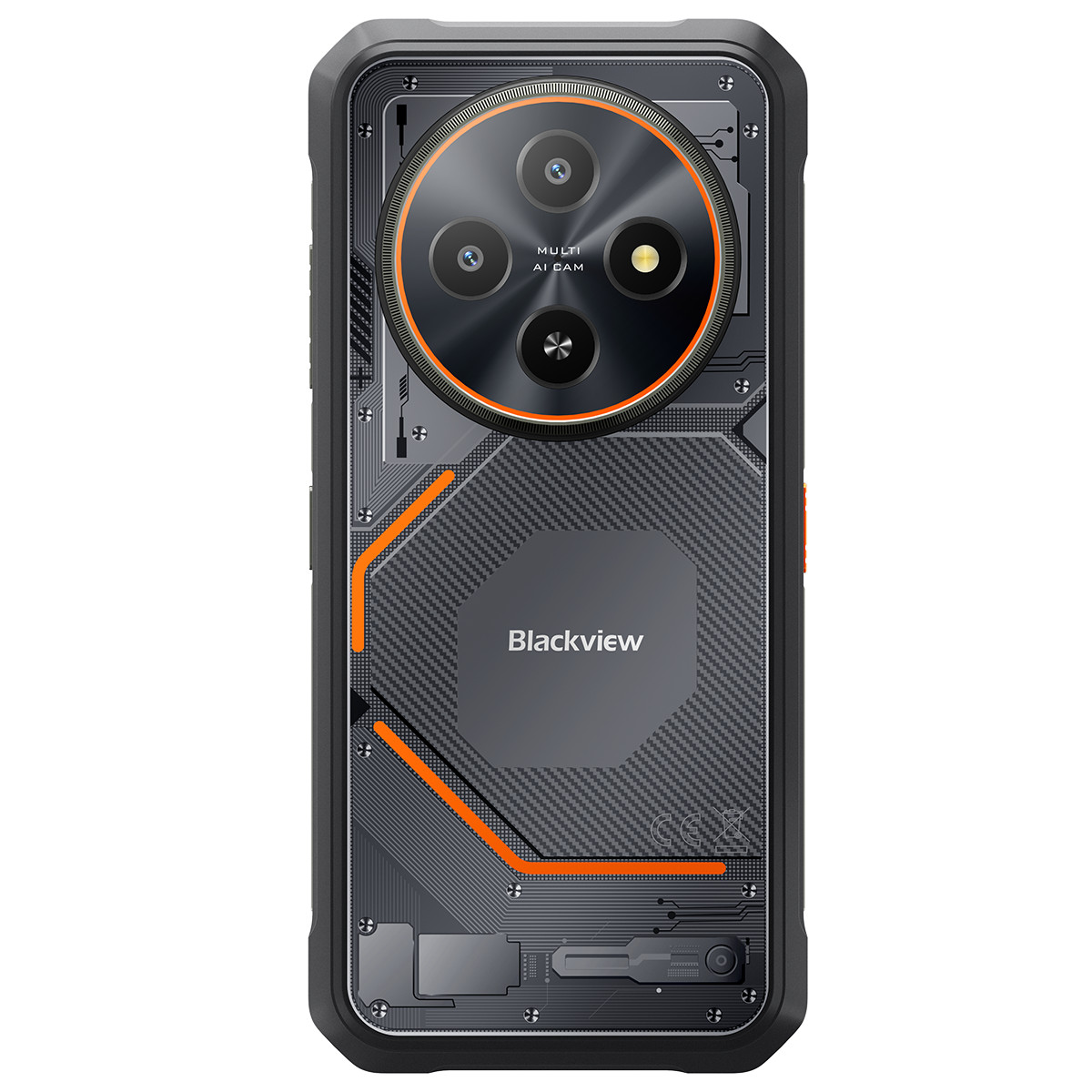 Blackview FORT 2 AI 4G Rugged Smartphone 24GB+128GB 6.56″ Android 15 5000mAh NFC