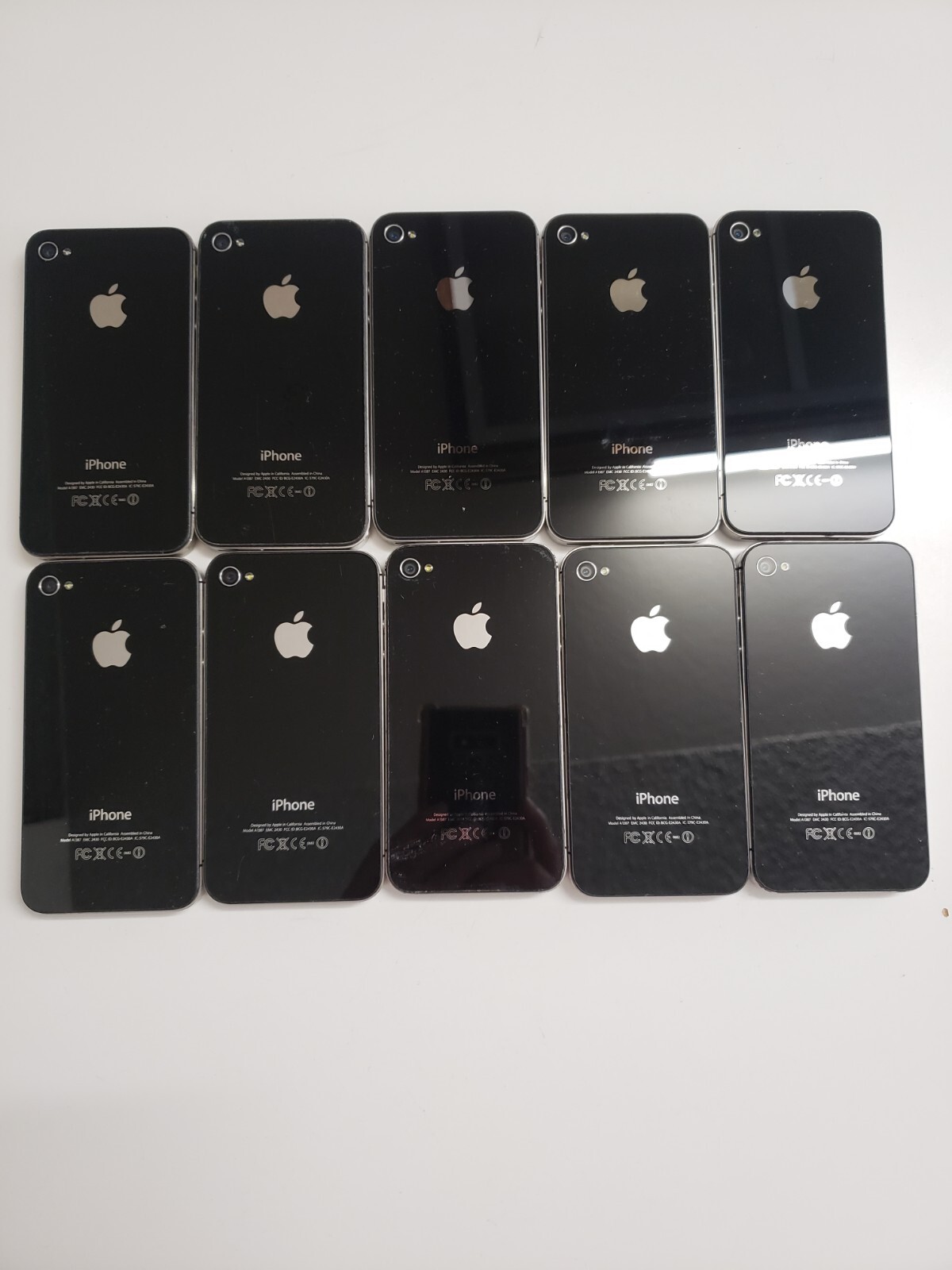 Lot of 10 Apple iPhone 4S A1387 16GB Black ( AT&T/ Verizon /OTA )