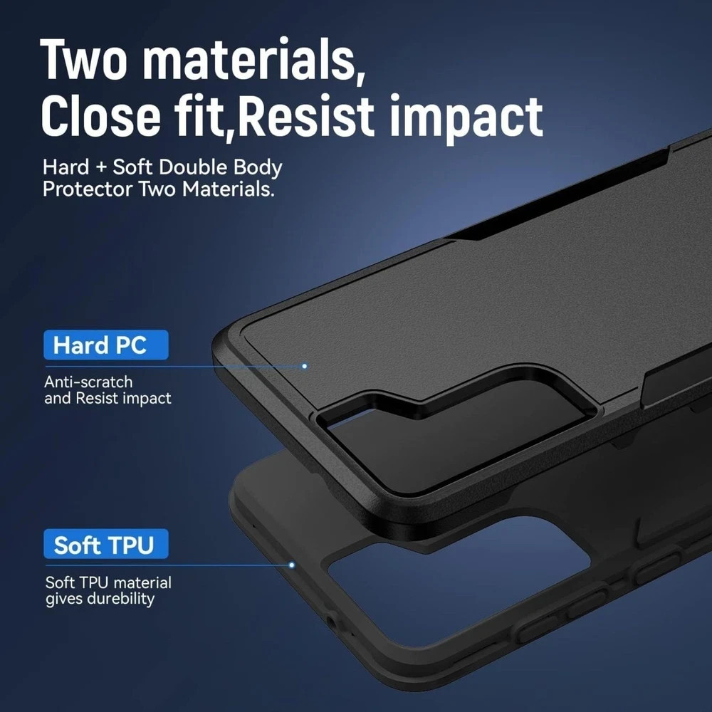 For Samsung Galaxy S21 Plus Case w/ Military Grade Drop Tested Heavy Duty Cover