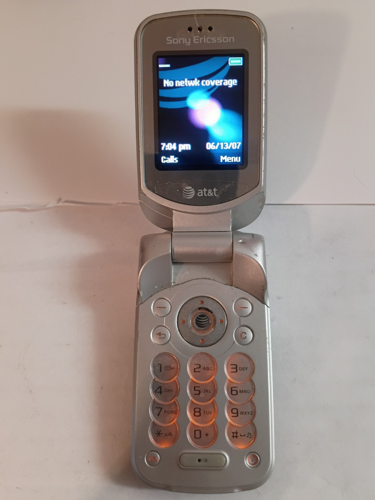 Sony Ericsson W300i Flip Phone Walkman Mobile Phone Backup Working Y2K 2000s