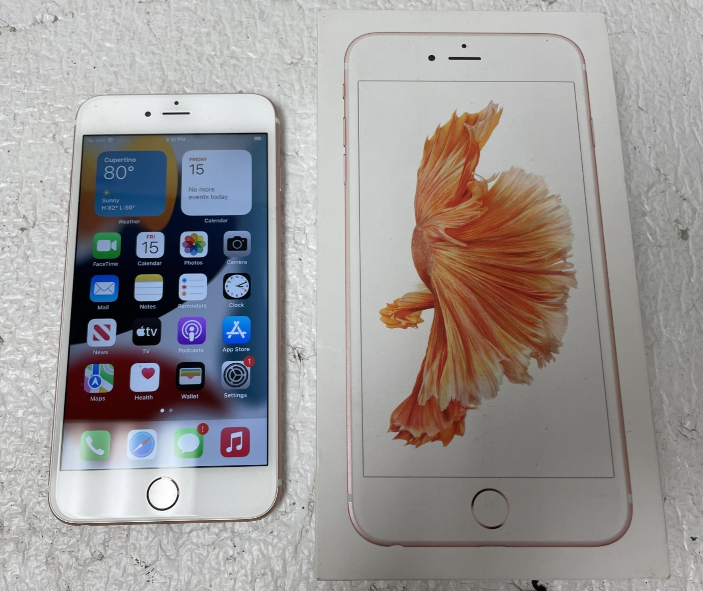 Apple iPhone 6s Plus 64GB (A1634) Rose Gold (Unlocked) w/ Original Box