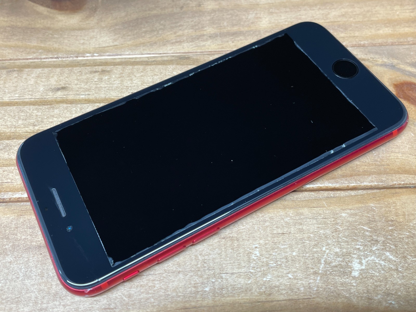 Apple iPhone SE 2nd Gen – RED – 256 GB (Unlocked) A2275 – Works – Bad Screen