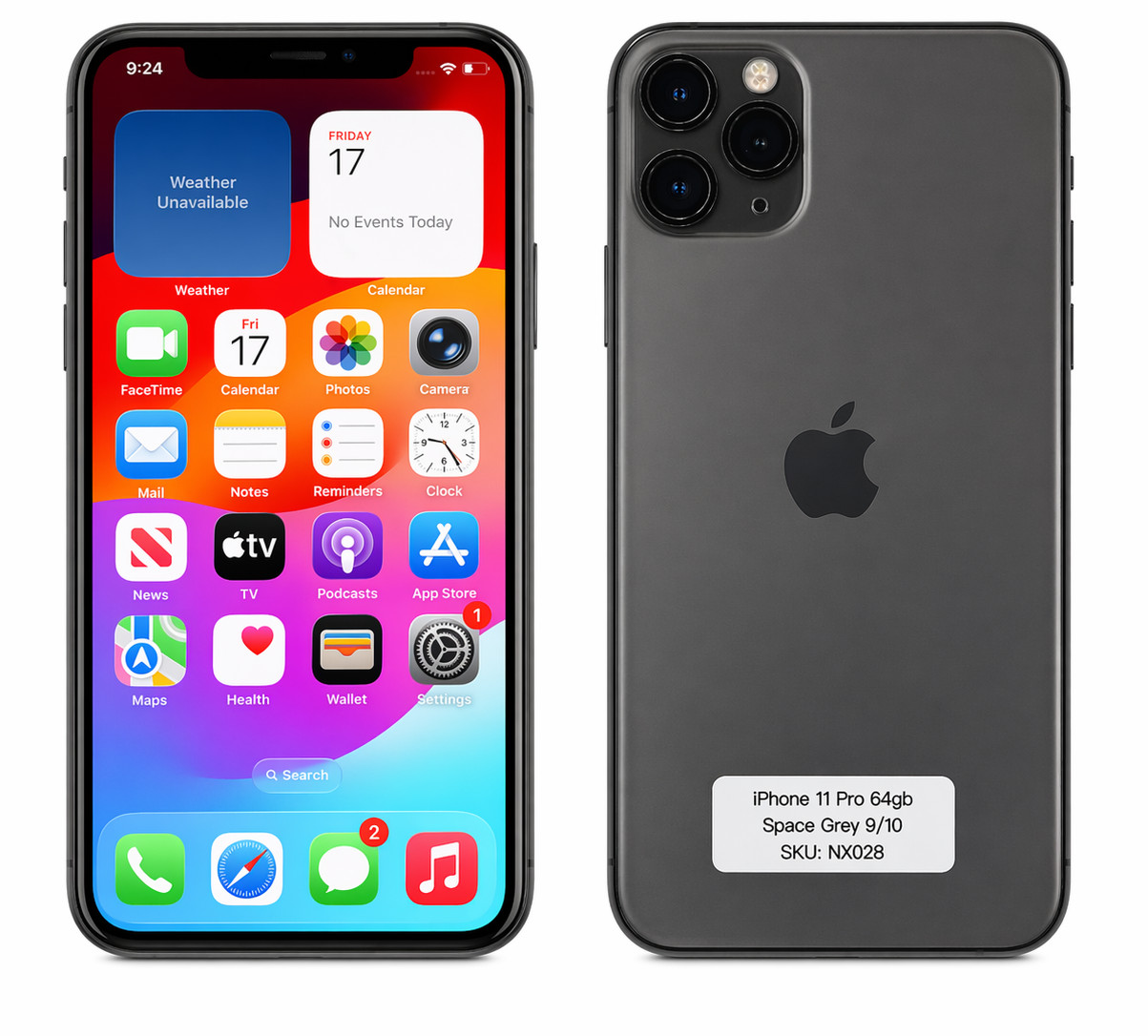 iPhone 11 Pro, 64gb, Space Gray – Factory Unlocked, Excellent Condition – READ