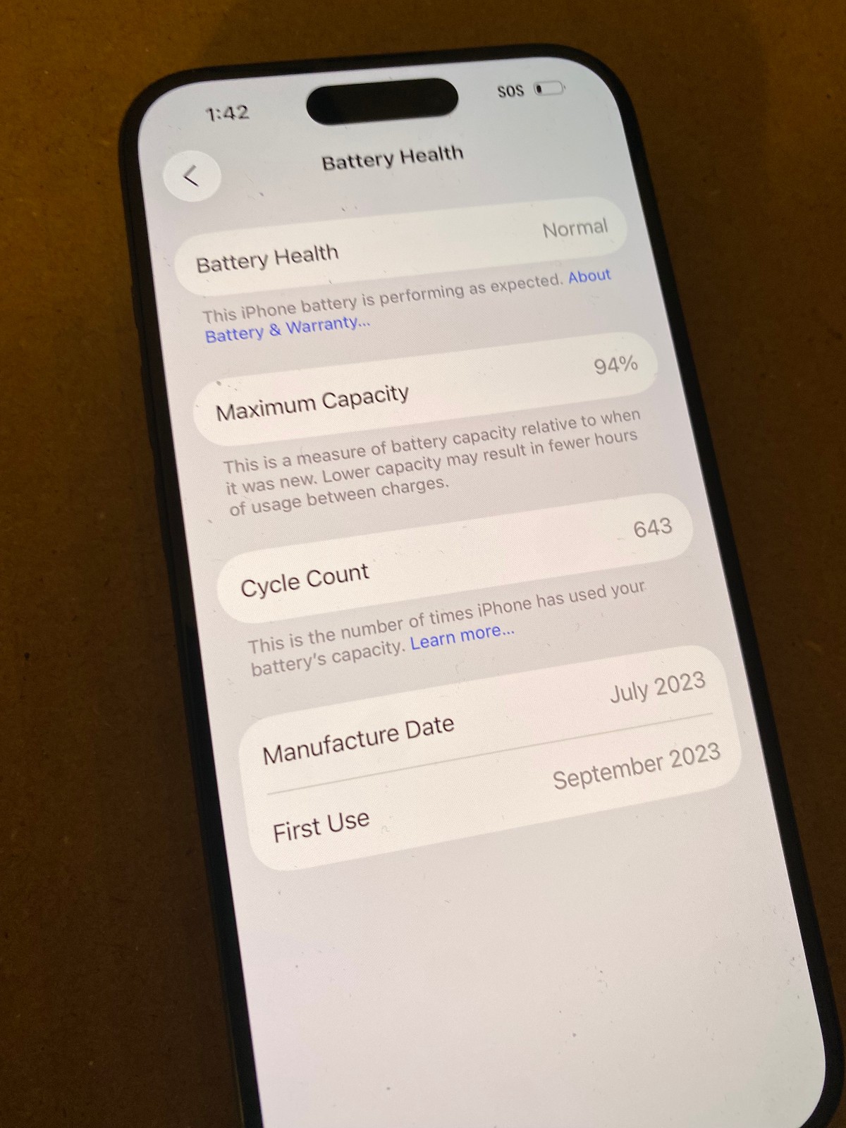 Apple iPhone 15 Pro – 256GB – Blue Titanium Unlocked A2848 eSIM