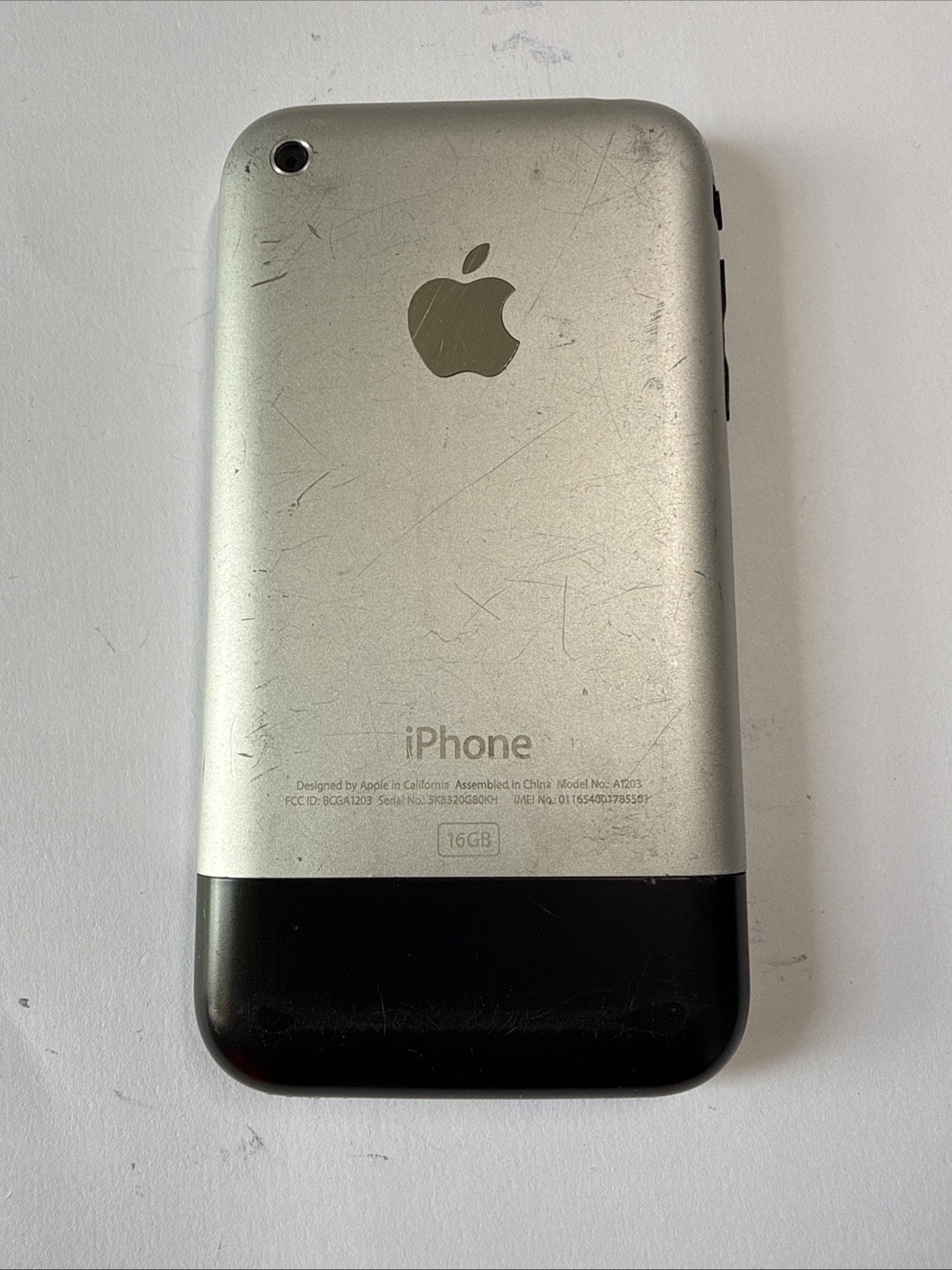 Apple iPhone 1st Generation – 16GB- Black – A1203 (GSM)
