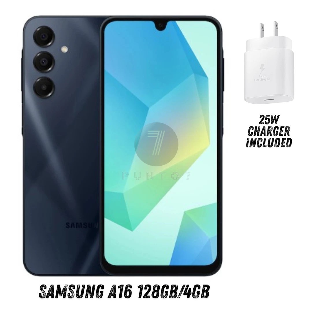 New Samsung Galaxy A16 5G 128GB SM-S166V Factory Unlocked 6.7″ 12MP Blue Black