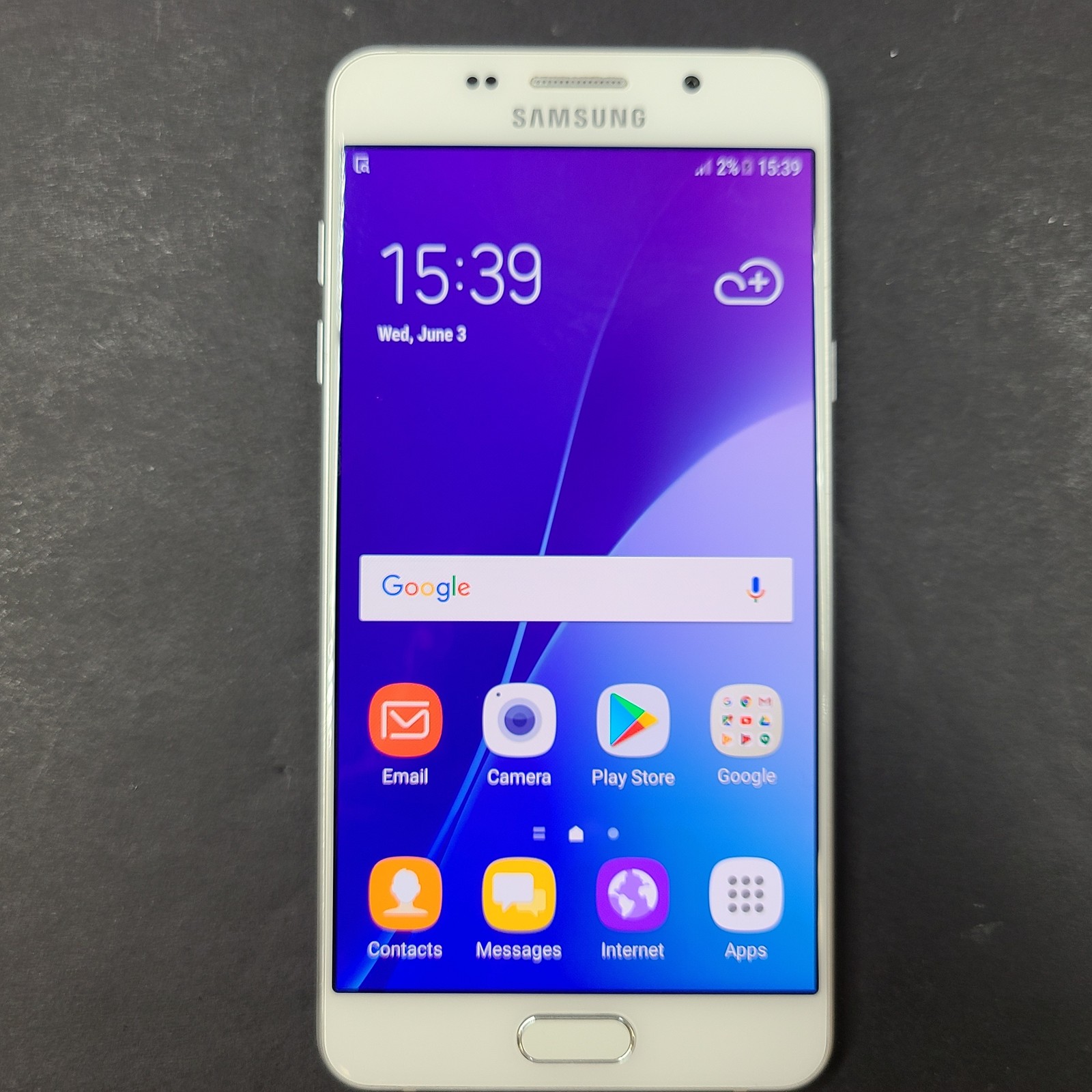 Samsung Galaxy A5 (2016) SM-A510F – 16 GB – 4GB RAM – Unlocked Phone – White
